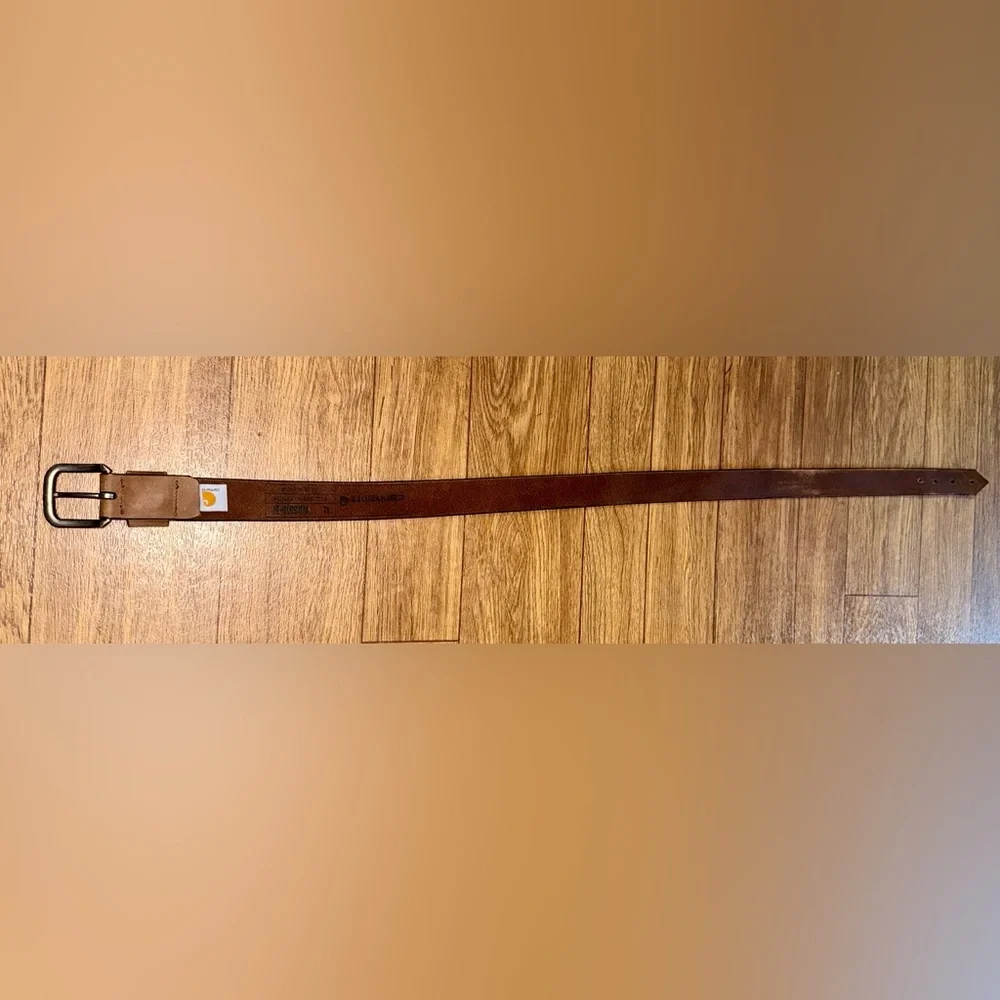 Kids Carhartt Full grain saddle leather Belt Sz XL W85518-W